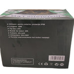 Instalatie Craciun Liniara, Flippy, de Exterior, IP65, cu Alimentator 1.5 m inclus, 20 metri, 200 LED, Alb Cald