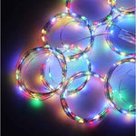Instalatie Craciun, Tip Perdea IP44, 3m x 3m, 300 Led-uri, Multicolor, USB si telecomanda cu 8 functii, Flippy