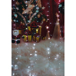 Instalatie Craciun, Tip Perdea, IP44, 4 m x 2 m, 480 LED-uri, Alb rece, 8 jocuri de lumini, Transformator cu