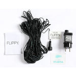 Instalatie Craciun tip plasa, cu transformator 31V, 1.5 m x 1.5 m, Alb Cald, 120 LED-uri V5, 8 jocuri de lumini, fir