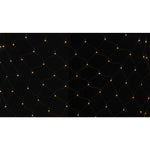 Instalatie Craciun tip plasa, cu transformator 31V, 1.5 m x 1.5 m, Alb Cald, 120 LED-uri V5, 8 jocuri de lumini, fir
