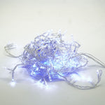 Instalatie Craciun Yoto, Tip Franjuri/Turturi, 4 m, 120 LED-uri, Prelungitor 1.5 m, 8 Jocuri de Lumini,