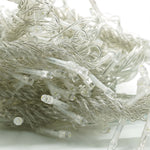 Instalatie Craciun Yoto, Tip Perdea, 2 m x 2 m, 240 LED-uri, Prelungitor 1.5 m, 8 Jocuri de Lumini, Interconectabila,