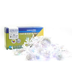 Instalatie Craciun Yoto, Tip Perdea, 3 m x 3 m, 320 LED-uri, Prelungitor 1.5 m, 8 Jocuri de Lumini, Interconectabila,