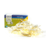 Instalatie Craciun Yoto, Tip Perdea, 3 m x 3 m, 320 LED-uri, Prelungitor 1.5 m, 8 Jocuri de Lumini, Interconectabila,