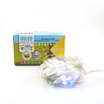 Instalatie Craciun Yoto, Tip Plasa, 1.2 m x 1.2 m, 80 LED-uri, Prelungitor 1.5 m, 8 Jocuri de Lumini, Interconectabila,