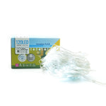 Instalatie Craciun Yoto, Tip Plasa, 1.5 m x 1.5 m, 120 LED-uri, Prelungitor 1.5 m, 8 Jocuri de Lumini,