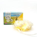 Instalatie Craciun Yoto, Tip Plasa, 1.5 m x 1.5 m, 120 LED-uri, Prelungitor 1.5 m, 8 Jocuri de Lumini,