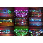Instalatie de Craciun,10 metri,100 LED-uri,telecomanda 32 de functii,multicolor RGB,USB,tub