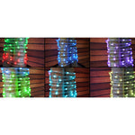 Instalatie de Craciun,10 metri,100 LED-uri,telecomanda 32 de functii,multicolor RGB,USB,tub