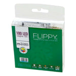 Instalatie de Craciun cu Baterii Tip Liniar, 2 jocuri de lumini, Fir Cupru 10 m 100 LED -uri, Multicolor
