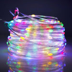 Instalatie de Craciun Flippy, liniara, cu 200 micro LED-uri, 20 m, 220V, conectare la retea, cu 8 jocuri de lumini,