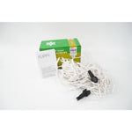 Sectiune Instalatie de Craciun, Flippy®, Tip Turturi, 5 m, 143 LED-uri, cu Flash, Fir Alb, Lumina Alb Rece, IP44,