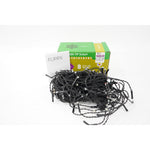 Instalatie de Craciun, Flippy®, Tip Turturi, Sectiune 5 m, 143 LED-uri, 8 Jocuri de Lumini, Fir Negru, Lumina