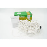 Instalatie de Craciun Flippy® Tip Turturi, Franjuri cu Flash, Sectiune 5 m, 143 LED-uri, Interconectabila, Fir Alb,