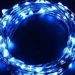 Instalatie de Craciun Liniara, Flippy®, Tip Liniara, Fir Cupru, 8 Jocuri de Lumini, cu Telecomanda, 5 m, 50 Led-uri,