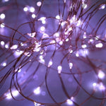 Instalatie Liniara de Craciun, 15 m, 150 Led-uri, Alb Rece, 8 jocuri de lumini, Transformator, Interconectabila,