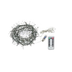 Instalatie de Craciun Liniara, Flippy®, Tip Cluster, 8 Jocuri de Lumini, cu Telecomanda, 25 m, 1000 LED-uri, Alimentare