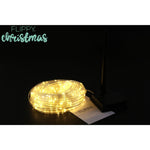 Instalatie luminoasa de Craciun tip furtun luminos, 300 LED-uri, 32 metri lungime, 8 programe, 2 metri prelungitor,