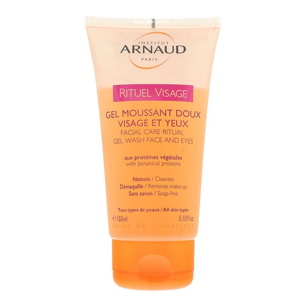 Institut Arnaud, Facial Care Ritual, Purifică, Gel de curățare, Pentru față și ochi, 150 ml