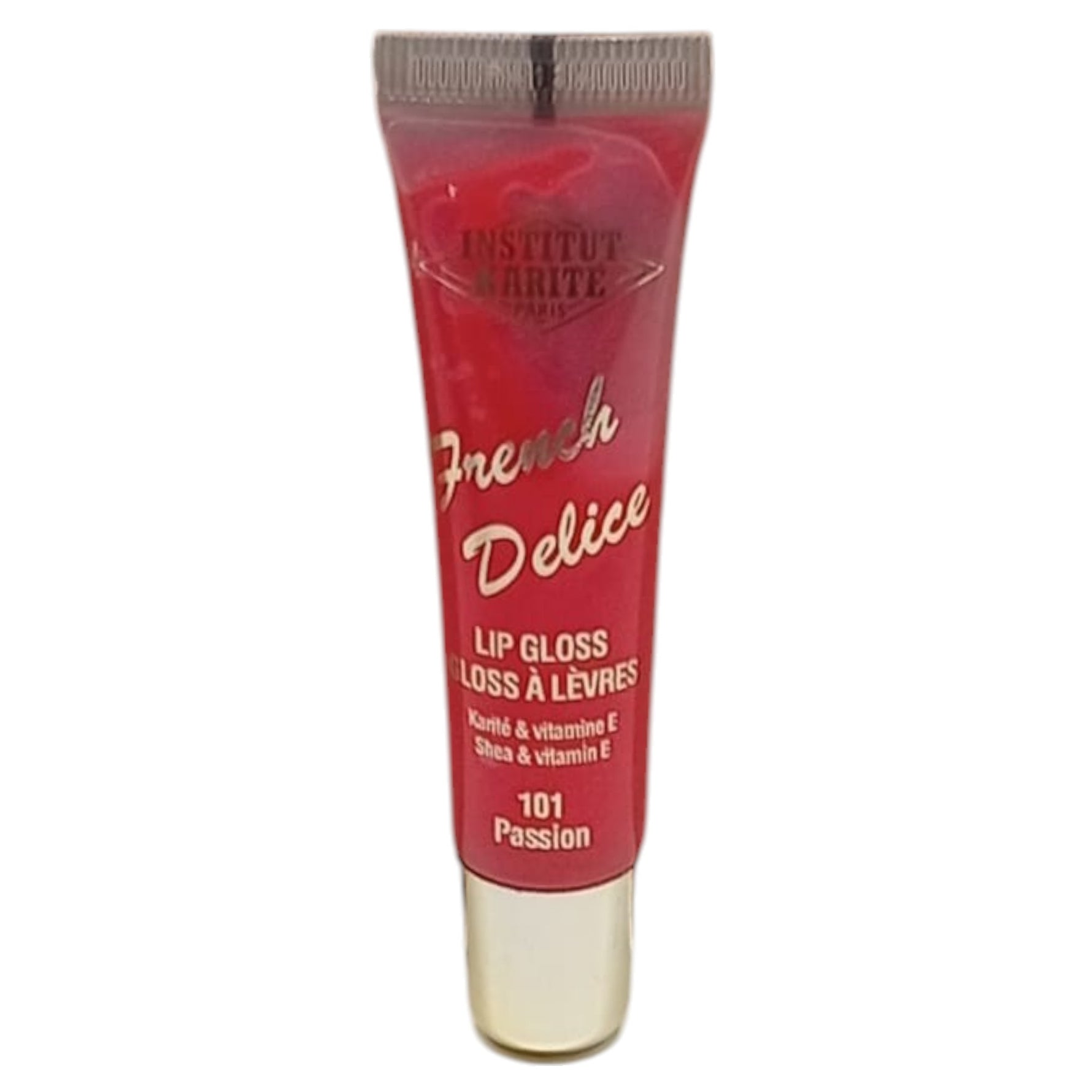 Institut Karite Paris, French Delice, Luciu de buze, 101, Pasiune, 15 ml - Olmarkt