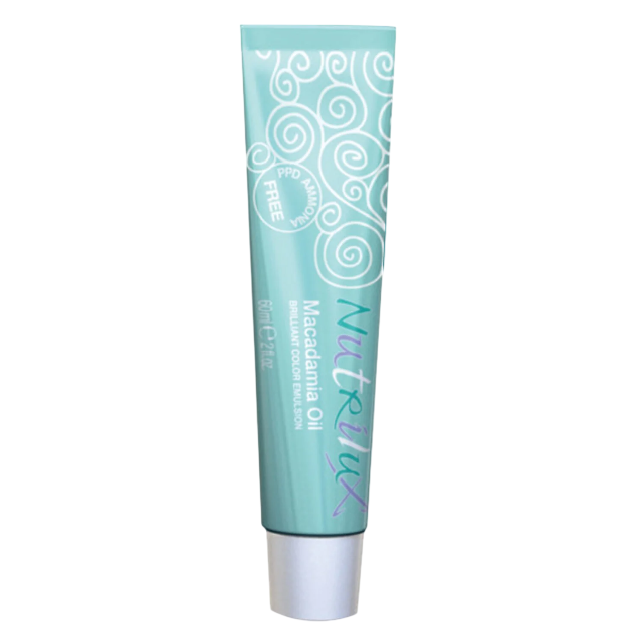 Intercosmo, Nutrilux, Ulei de macadamia, Vopsea permanentă de păr, 7.0 Maple Syrup, 60 ml