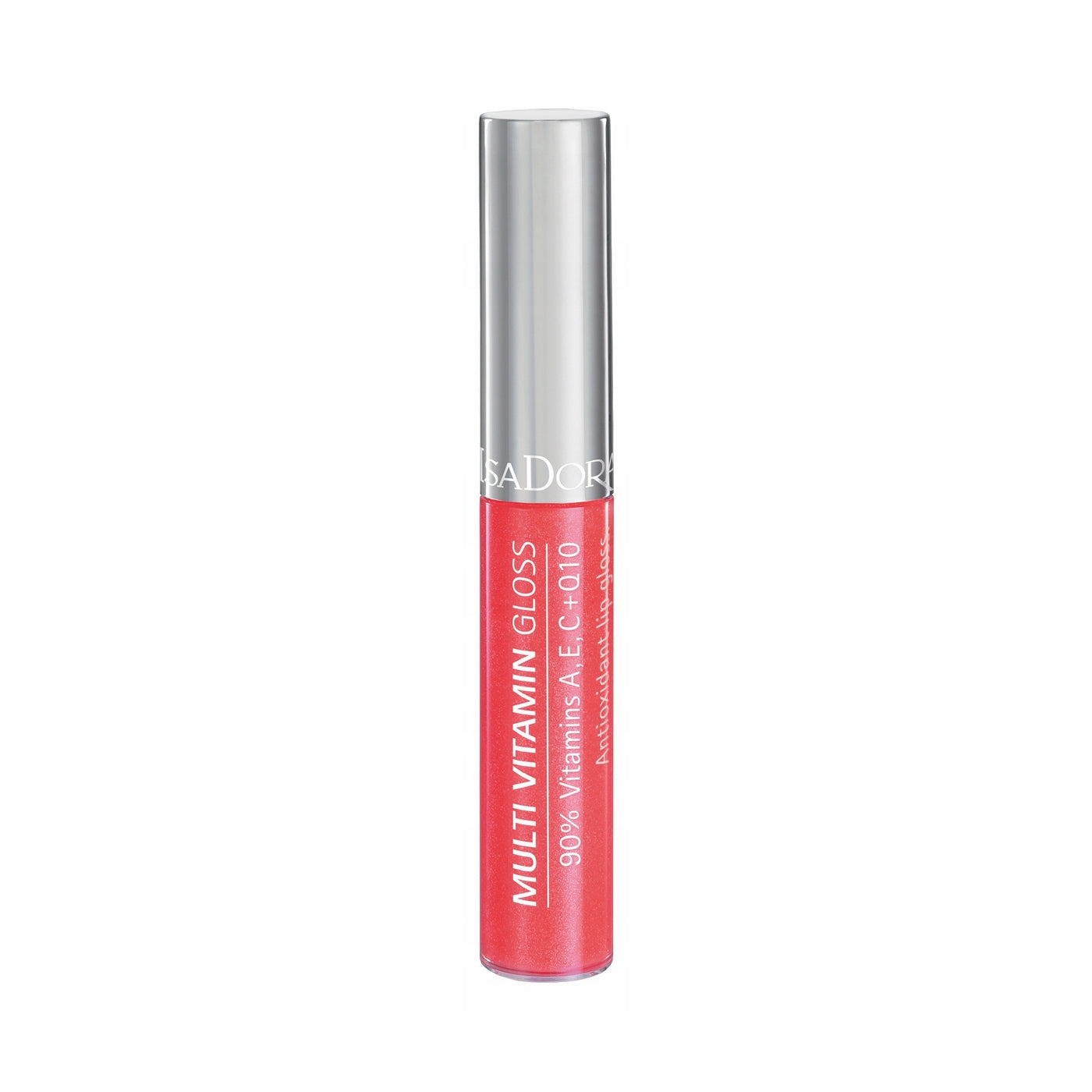 IsaDora, Multi Vitamin, Vitamina A C E, Antioxidant, Luciu de buze, 37, Cocktail de fructe, 7 ml