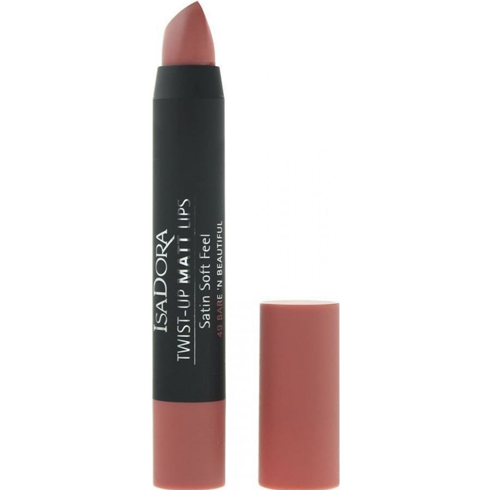 IsaDora, Twist-Up, Mat, Ruj cremos, 49, Bare 'N Beautiful, 3.3 g