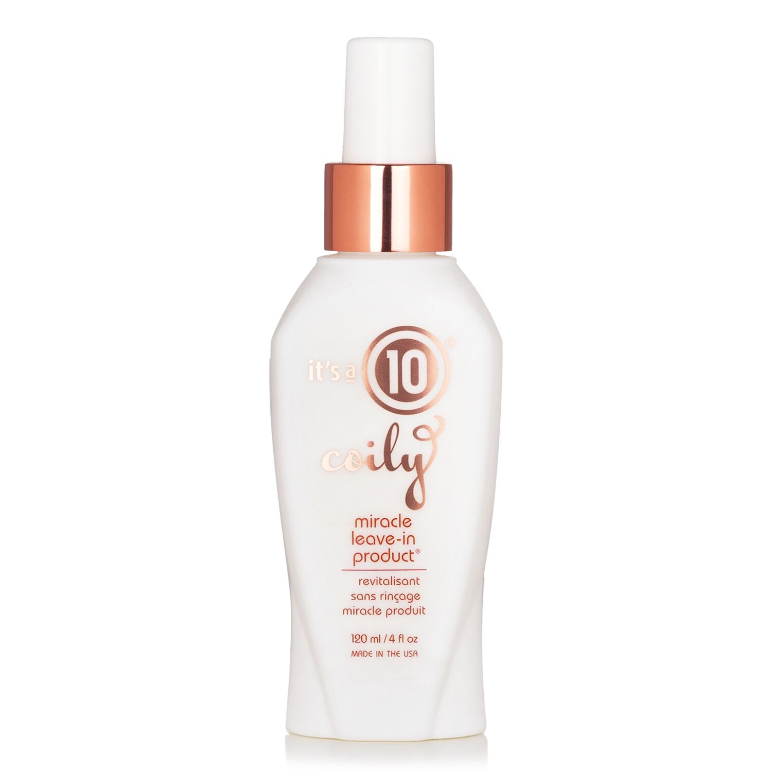 It's a 10, Coily Miracle, Balsam de păr fără clătire, Pentru revitalizare, 120 ml