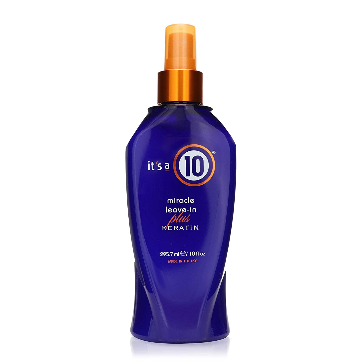 It's a 10, Miracle Deep Plus Keratin, Tratament cu cremă fără clătire pentru păr, Pentru hidratare, 295.7 ml - Olmarkt