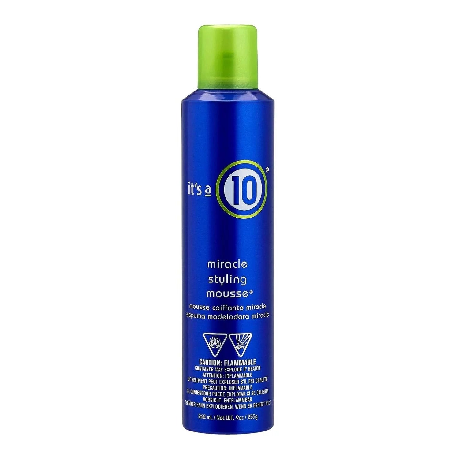 It's a 10, Miracle, Spumă de coafat, Pentru volum, Fixare medie, 262 ml - Olmarkt