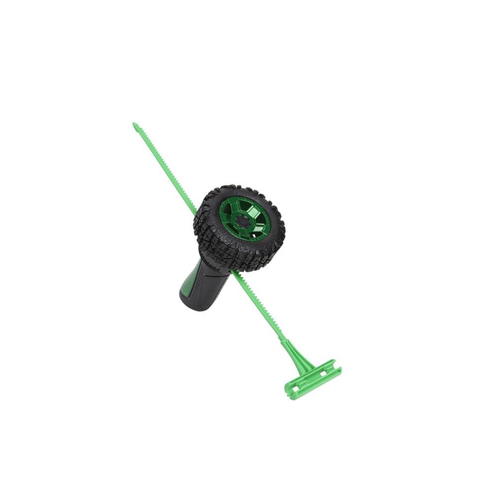 Jakks Pacific, 1 Anvelopă + Ejector Cursă Campioni de Drum, Jakks Pacific, Roți zburătoare, Verde, Pentru băieți - Olmarkt