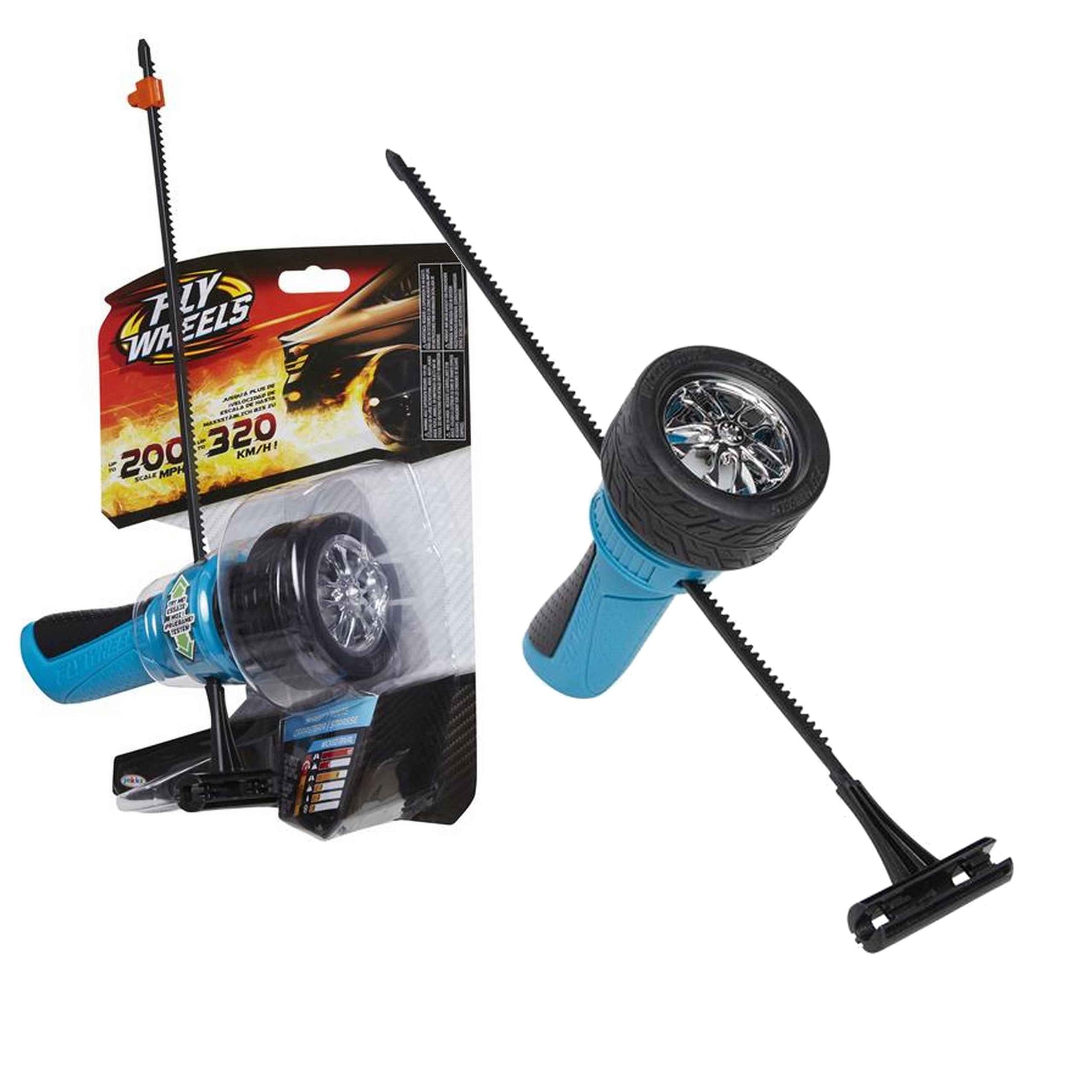 Jakks Pacific, 1 Anvelopă + Strada Ejector Rival Rău, Jakks Pacific, Roți zburătoare, Negru/Albastru, Pentru băieți - Olmarkt