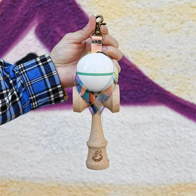 Husa pentru Kendama, Flippy, Husa de Depozitare pentru Kendama, din PVC rezistent, Catarama cu Agatare pentru