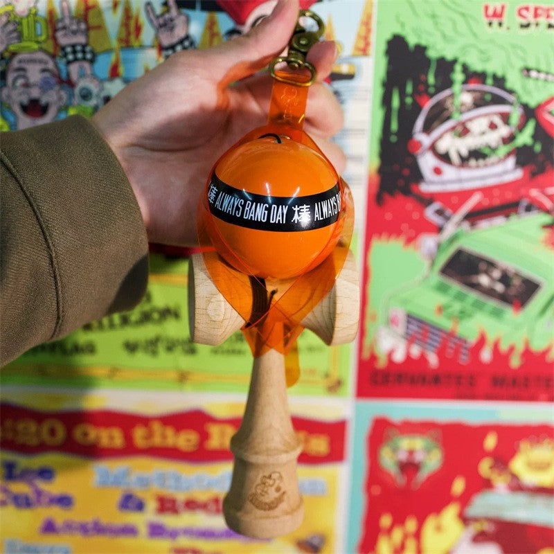 Husa pentru Kendama, Flippy, Husa de Depozitare pentru Kendama, din PVC rezistent, Catarama cu Agatare pentru