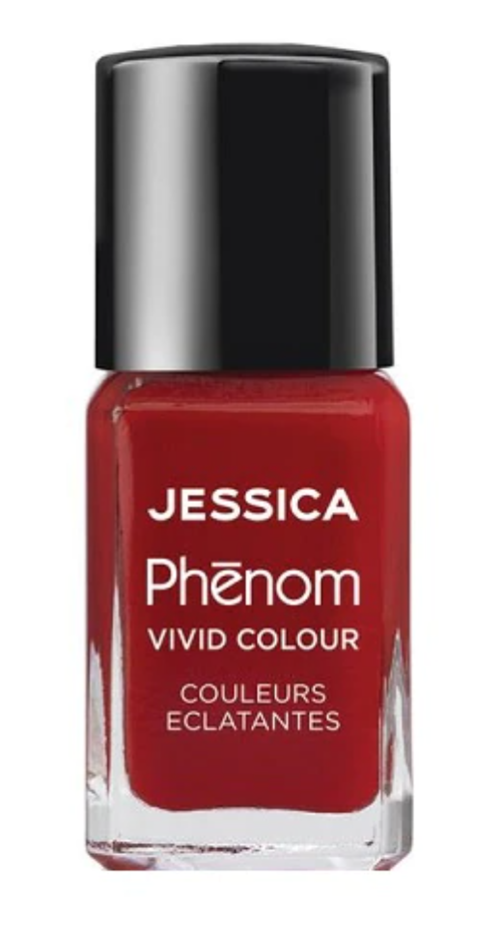 Jessica, Phenom Vivid Colour, Lac de unghii, PHEN-021, Jessica Red, 14 ml - Olmarkt
