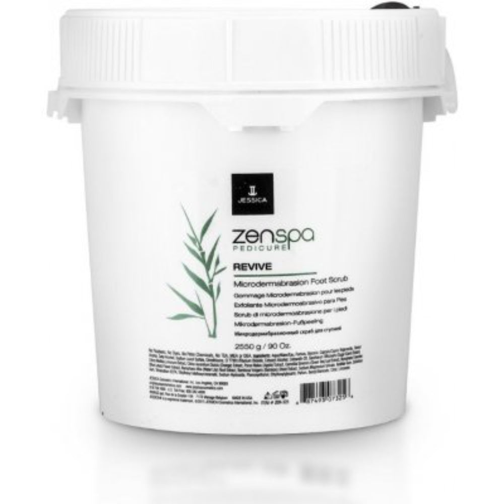 Jessica, ZenSpa Revive, Curățare și exfoliere, Scrub pentru picioare, 2550 g - Olmarkt