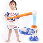 Joc de Baseball Interactiv, Lansator Flippy, Aruncare Automata, Include Bata si 5 Mingii, 37 x 23 x 16 cm Baza, 59 cm