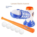 Joc de Baseball Interactiv, Lansator Flippy, Aruncare Automata, Include Bata si 5 Mingii, 37 x 23 x 16 cm Baza, 59 cm