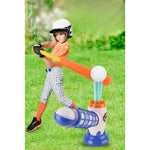 Joc de Baseball Interactiv, Lansator Flippy, Aruncare prin Buton de Lansare pe Bata, Include Bata si 5 Mingii, 37 x 23