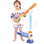 Joc de Baseball Interactiv, Lansator Flippy, Aruncare prin Buton de Lansare pe Bata, Include Bata si 5 Mingii, 37 x 23