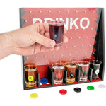 Joc de Baut Gravitational Flippy, pentru Petreceri, Interactiv, pana la 6 Jucatori, Pahare de Shot Incluse, 25.5 x 6.7