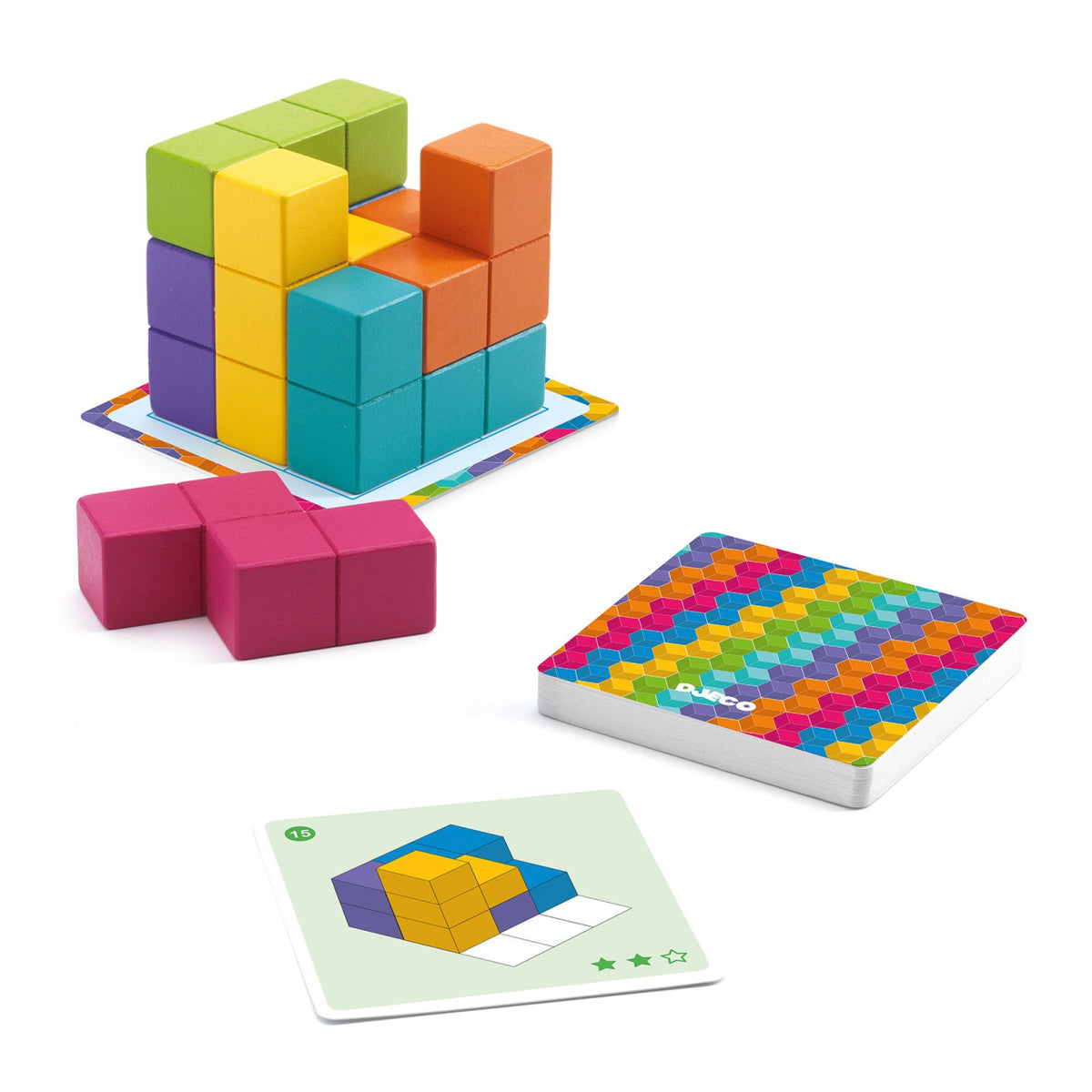 Joc de logica Cubissimo, Djeco