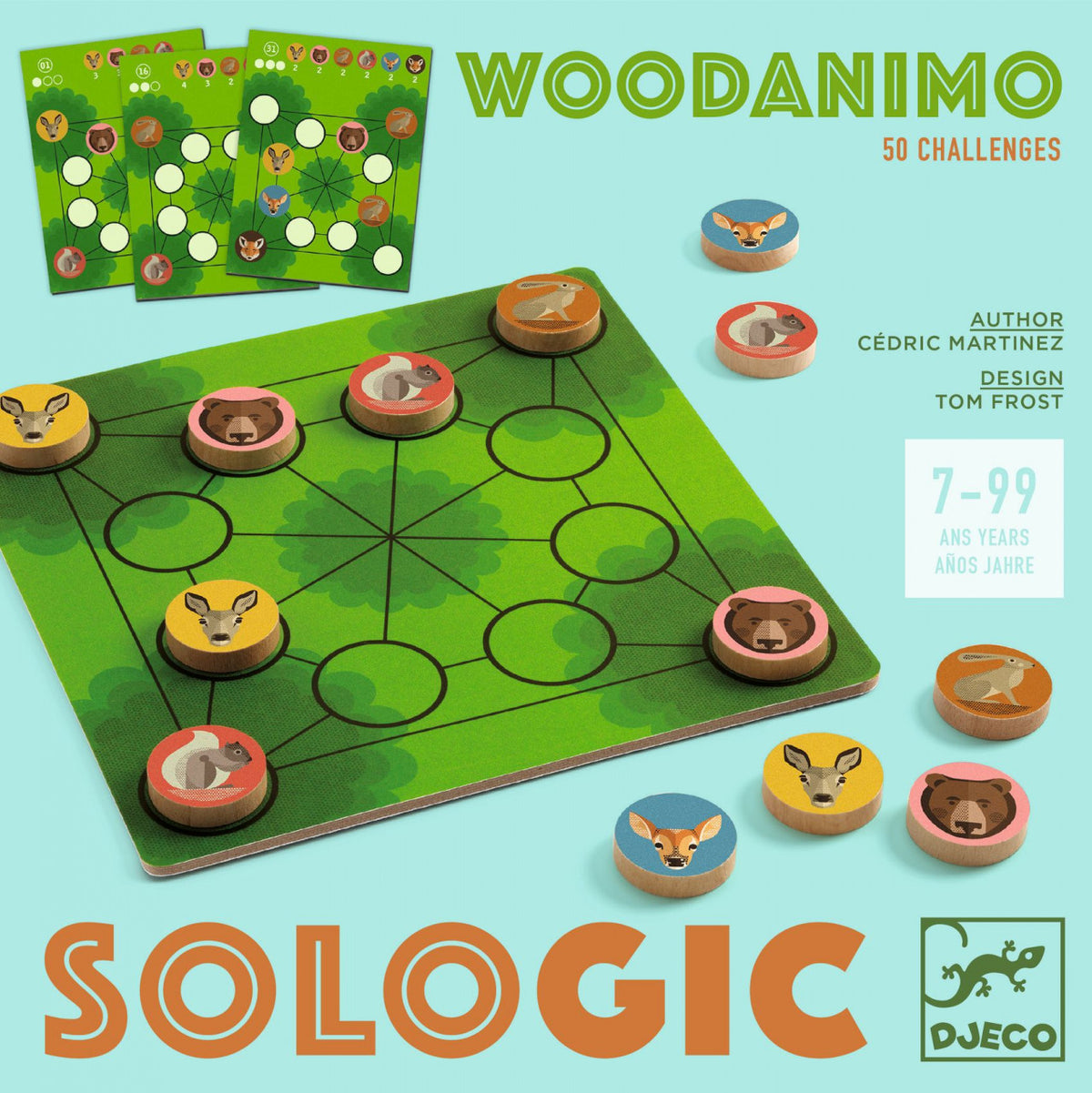 Joc de logica Woodanimo, Djeco