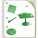 Joc Interactiv, Flippy, Broaste in Echilibru, +3 Ani, din Plastic, 50 de Pioni, Placa de Echilibru, Roata cu Pedepse,