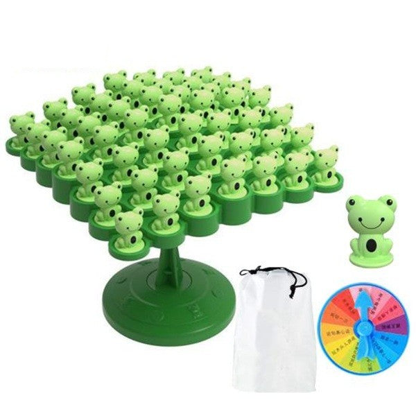 Joc Interactiv, Flippy, Broaste in Echilibru, +3 Ani, din Plastic, 50 de Pioni, Placa de Echilibru, Roata cu Pedepse,
