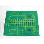 Joc de Ruleta Flippy, cu Pahare de Shot si Plansa de Joc Blackjack, 31 cm, Rosu-Negru