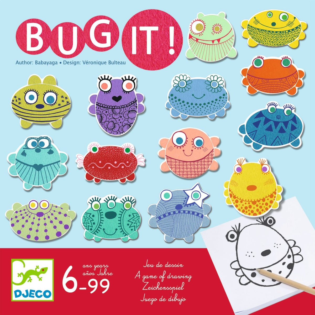 Joc de societate Bug it, Djeco