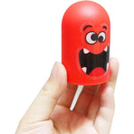 Joc Interactiv, Flippy, Tic Tac Toe Gobble, din Plastic, +3 Ani, 18 Piese, 21.5 x 4 x 10 cm, Albastru/Rosu