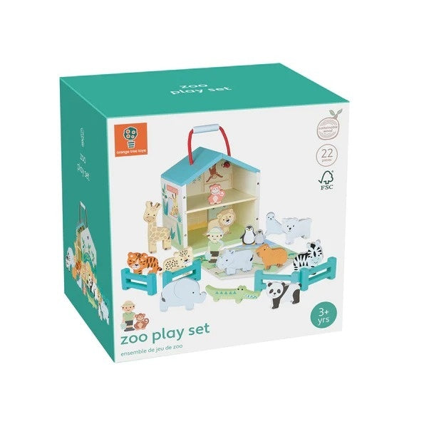 Joc magnetic - Gradina zoologica, Orange Tree Toys